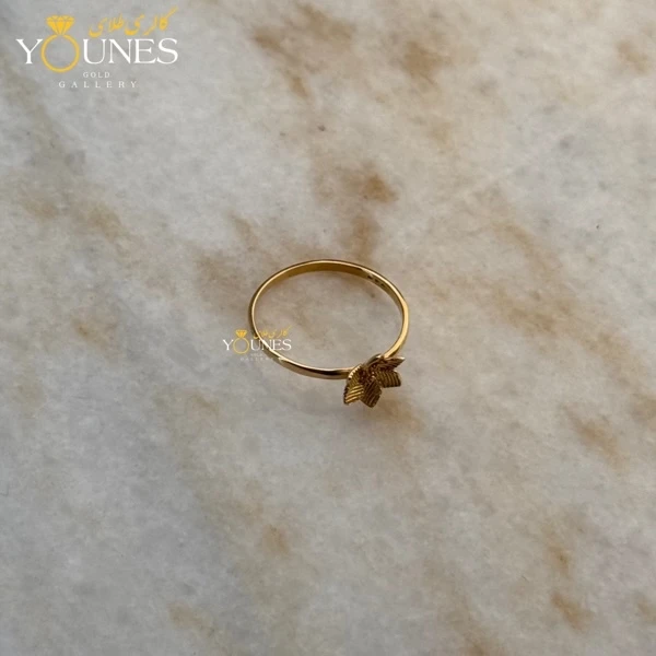 انگشتر طلا شکوفه